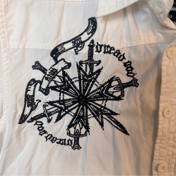 Arsenal Forty Three Stand Strong button up shirt large - Picture 2 of 9